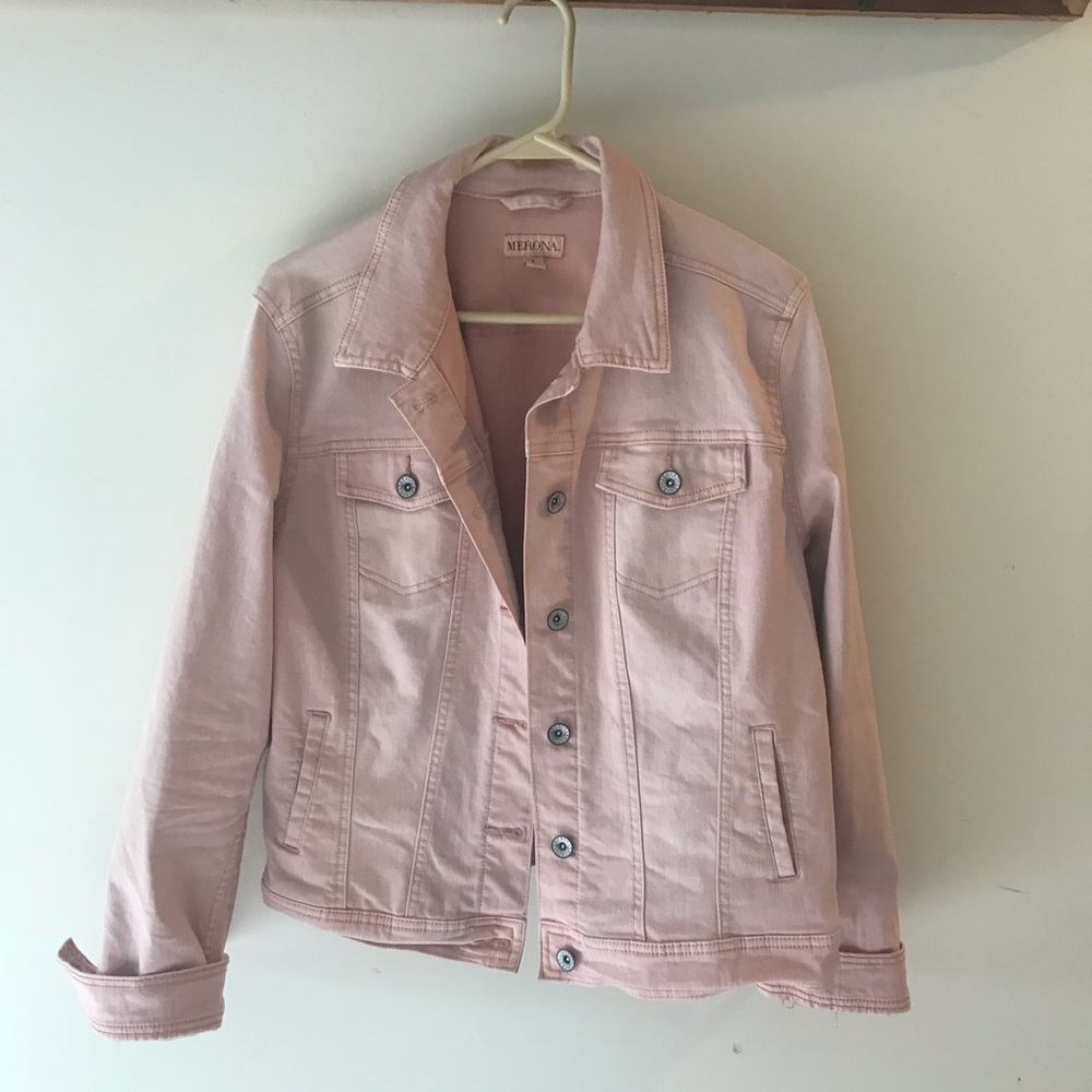 Merona Pink Jean Jacket